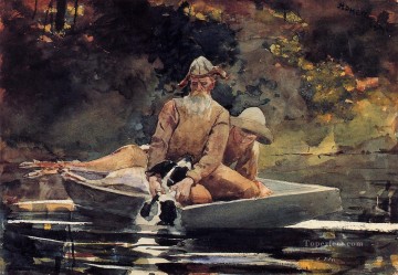 Después de la caza Realismo pintor marino Winslow Homer Pinturas al óleo